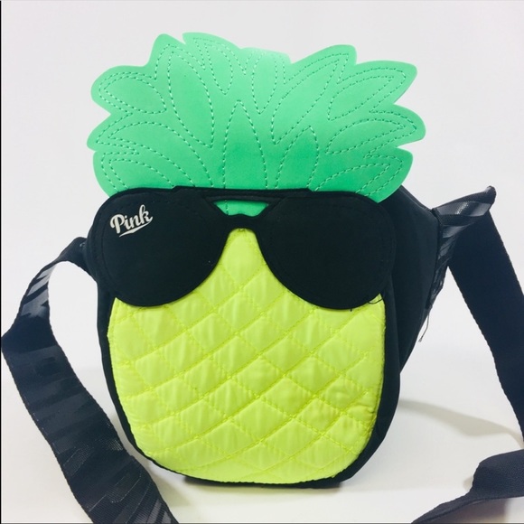 VS Pink Logo pineapple Cooler Crossbody bag - Picture 3 of 5